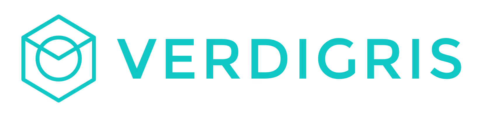 Verdigris brand banner